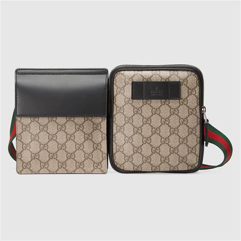 supreme belt bag gucci|Gucci belt bag 2 pouches.